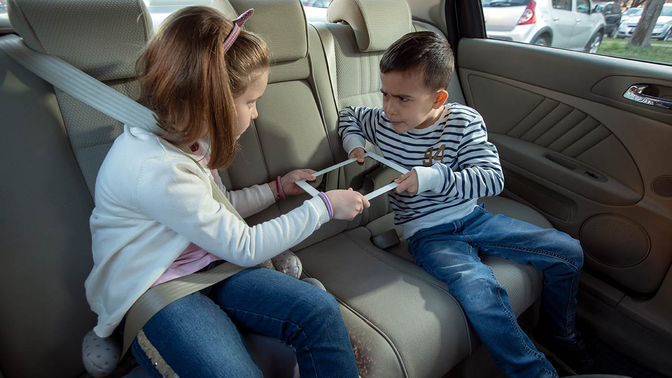 Post-Vacation Blues can be created from battling kids in the cars