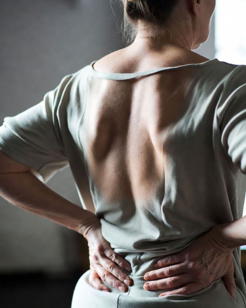 back paon from losing weight is very common